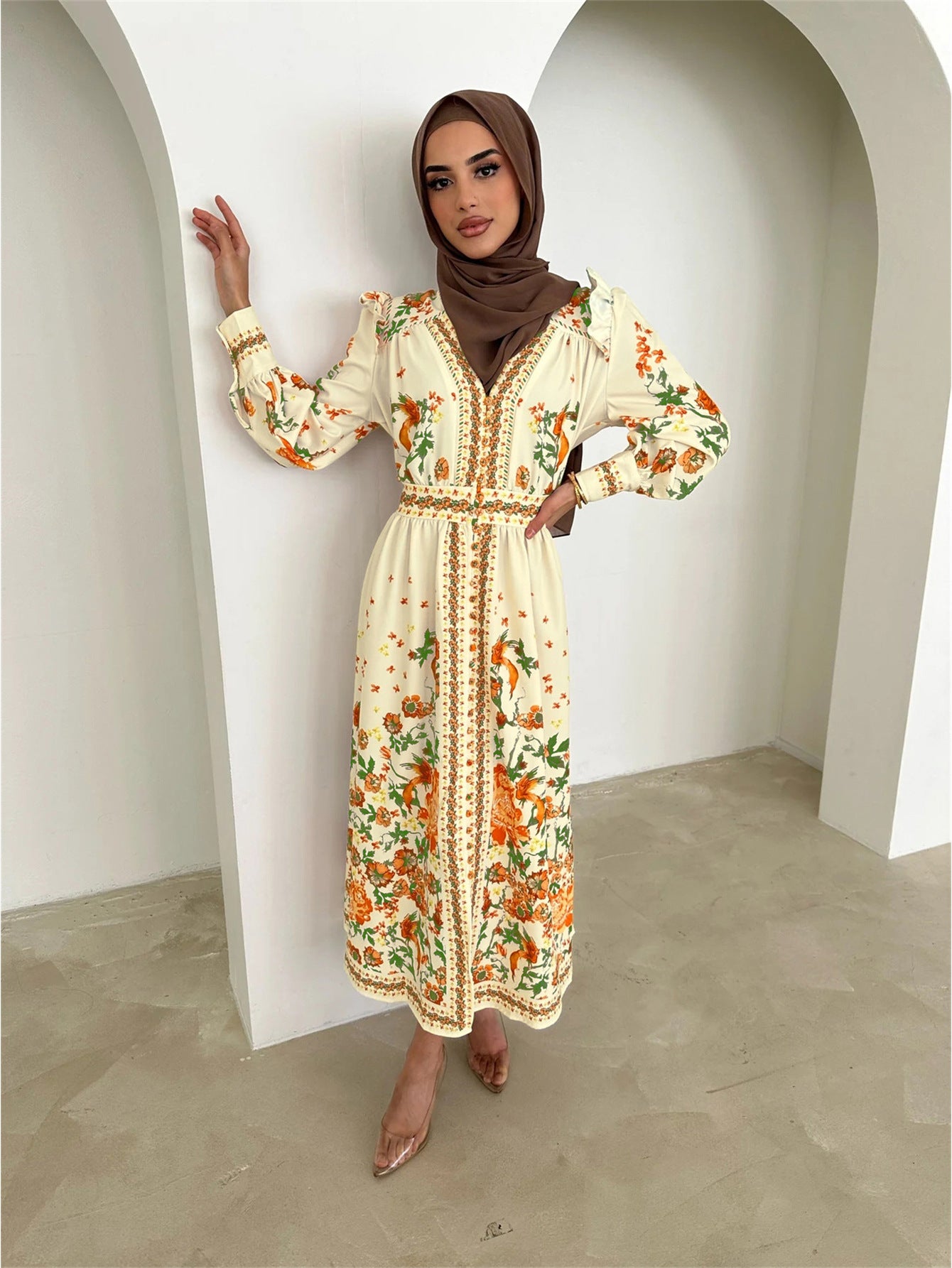 Women's Printed Floral Dress