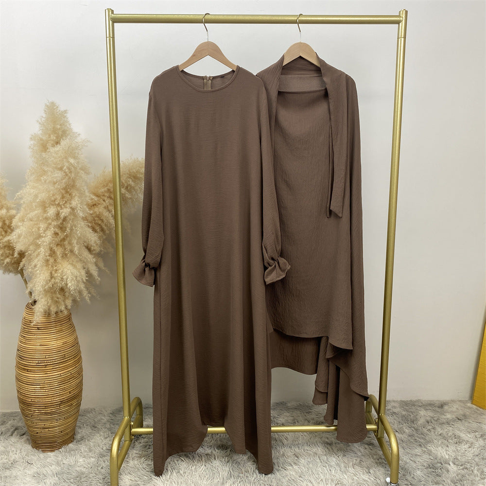 Women's Loose Muslim Abaya Dress