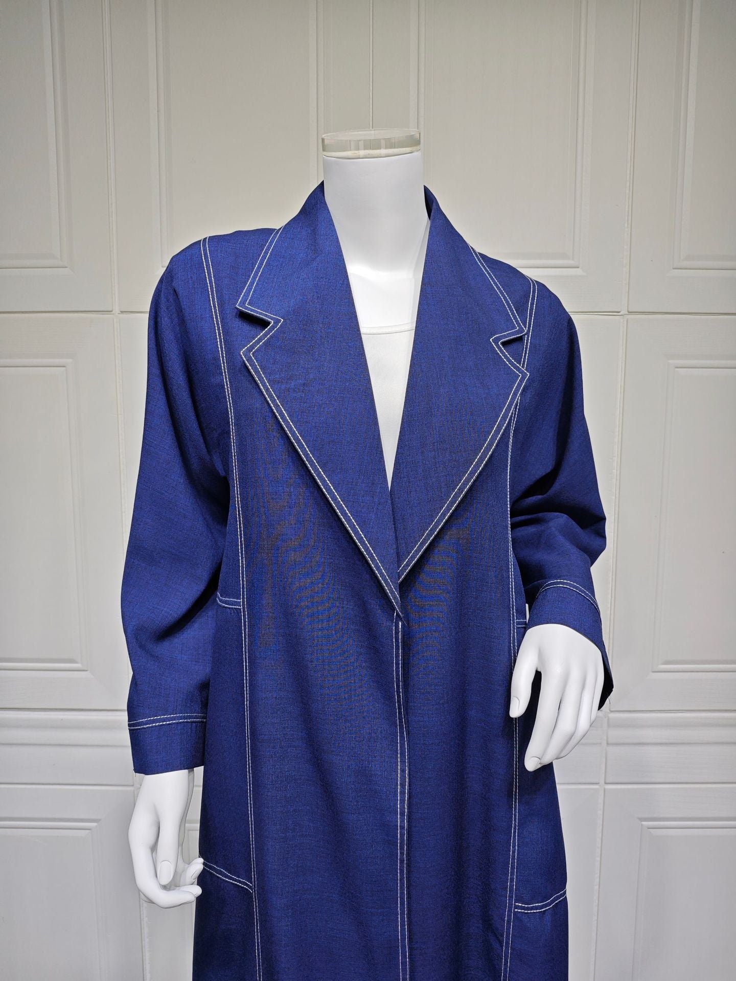 Women's Faux Denim Blue Robe