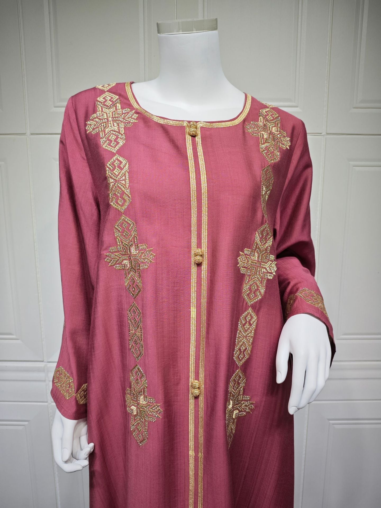 Women's Casual Embroidered Dress