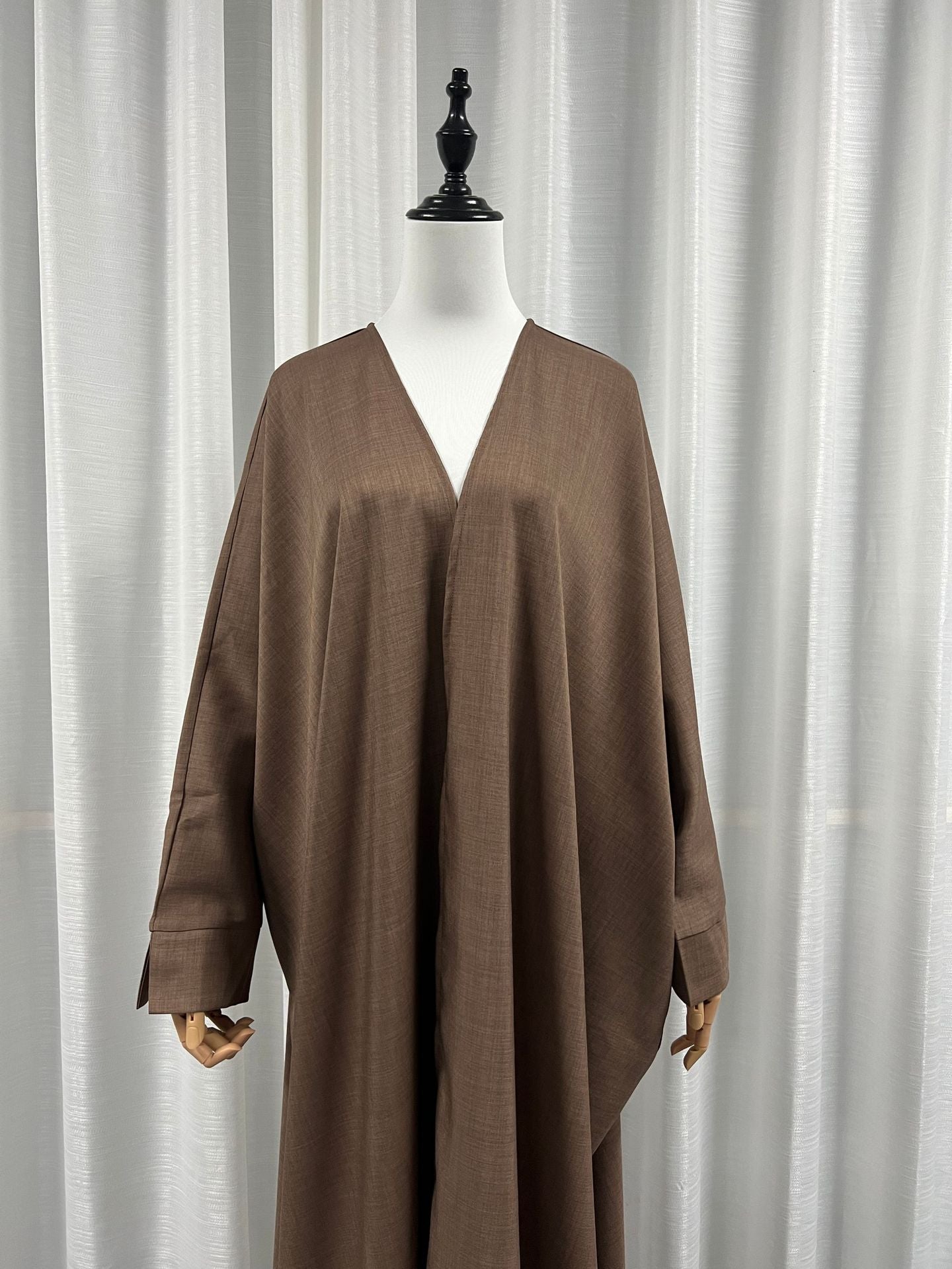 Women's Solid Color Cardigan Robe