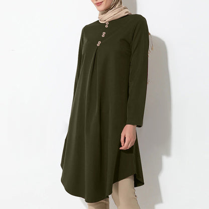 Women's Plain Long sleeves Dress