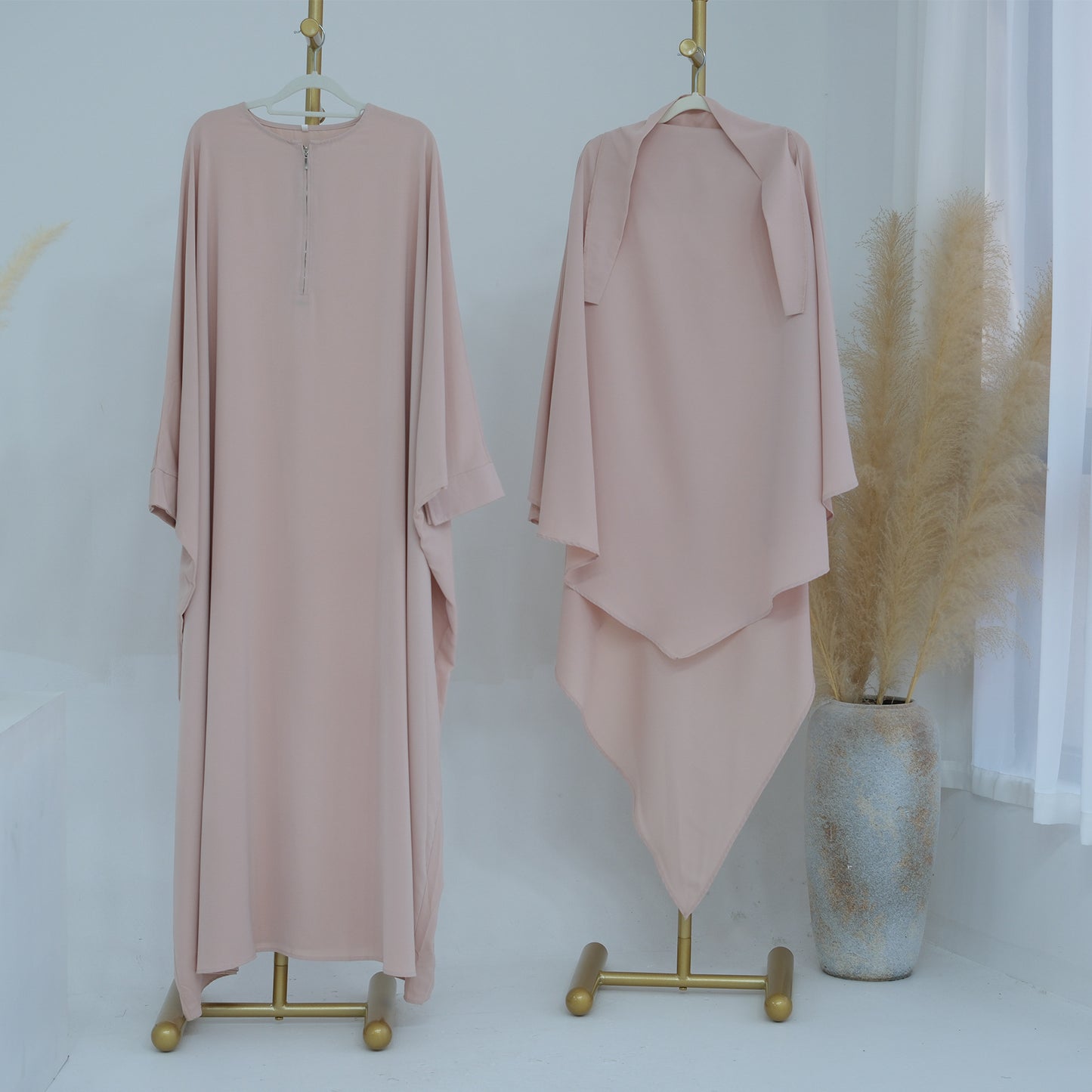 Women's Swing Bat-Sleeve Islamic Robe