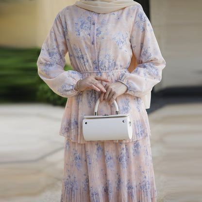 Islamic Print Maxi Dress