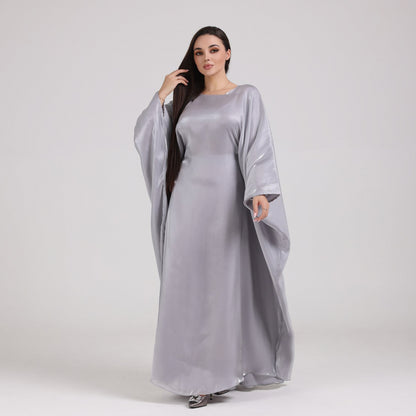 Women's Round Neck Islamic Maxi Dress