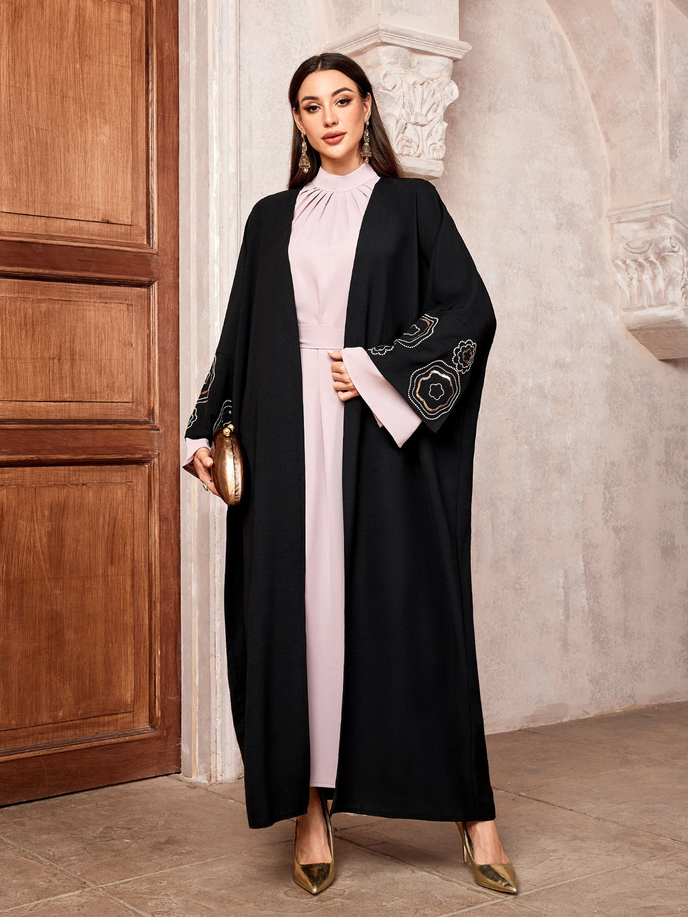 Women's Dolman Sleeve Elegant Cardigan Dress