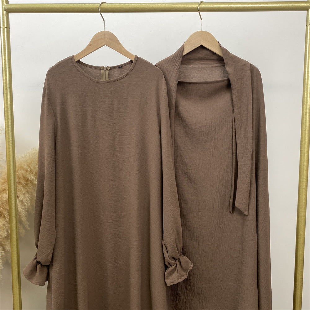 Women's Loose Muslim Abaya Dress