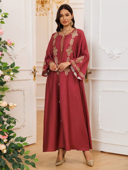 Women's Casual Embroidered Dress