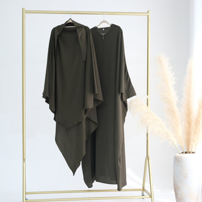 Women's Swing Bat-Sleeve Islamic Robe