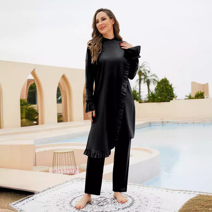 Surf and Dive Swimsuit Burkini 3-Piece Sets