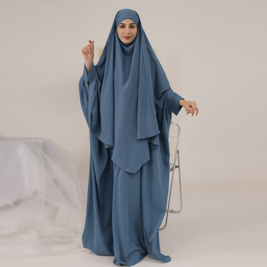 Women's Swing Bat-Sleeve Islamic Robe
