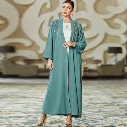 Women's Sewn Beaded Arabic Robe