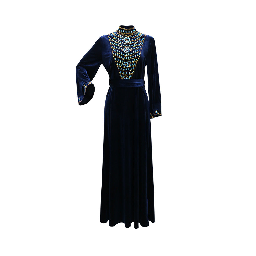 Women's Beaded Jalabiya Party Dress