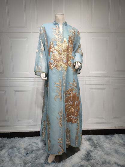 Women's Abaya Fashion Bead Dress