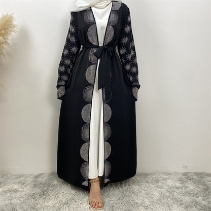 Women's Hot Diamond Lace-up Robe