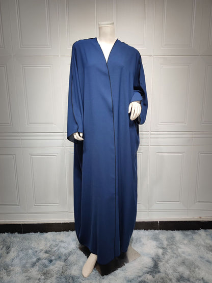 Women's Pacthwork Robe Open Abaya