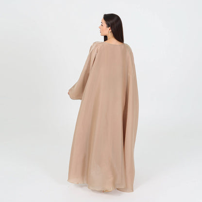 Women's Round Neck Islamic Maxi Dress