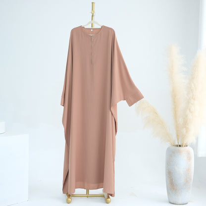 Women's Swing Bat-Sleeve Islamic Robe