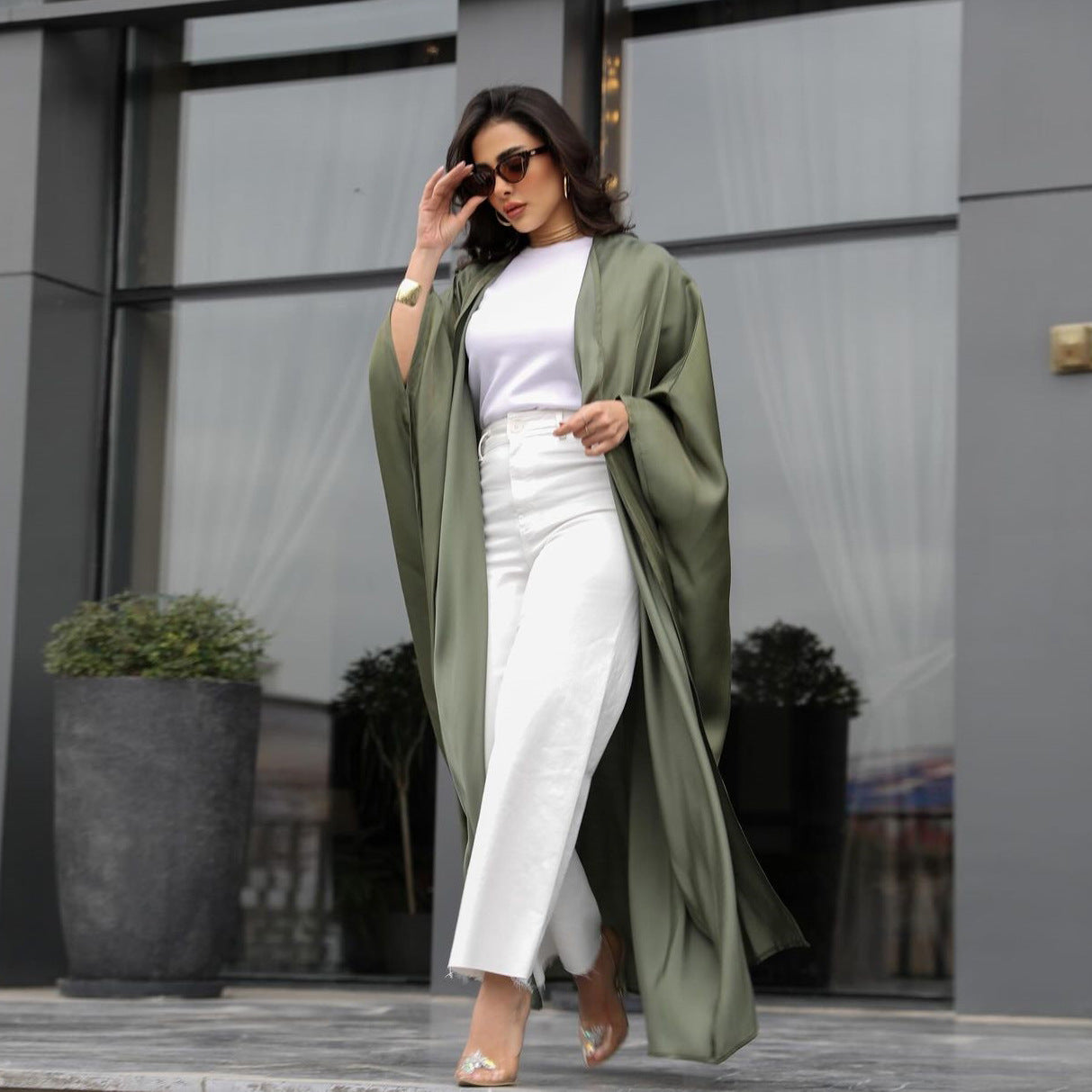 Modest Batwing Sleeve Robe