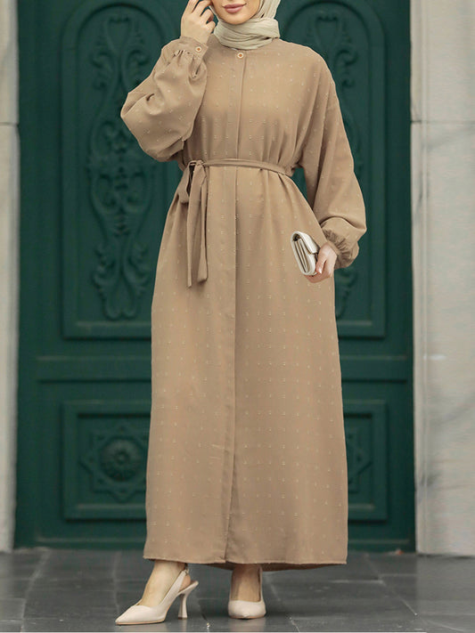 Casual and Comfortable Cardigan Maxi Dress