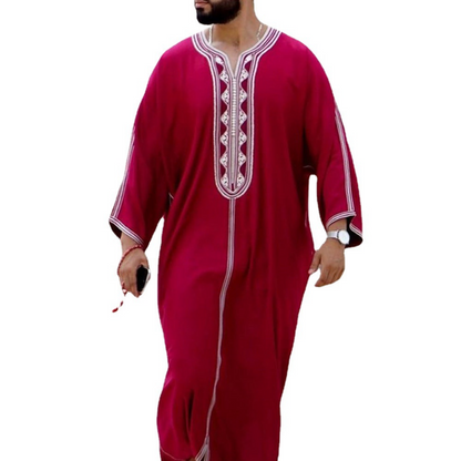 Men's Ethnic Style Long Thobe