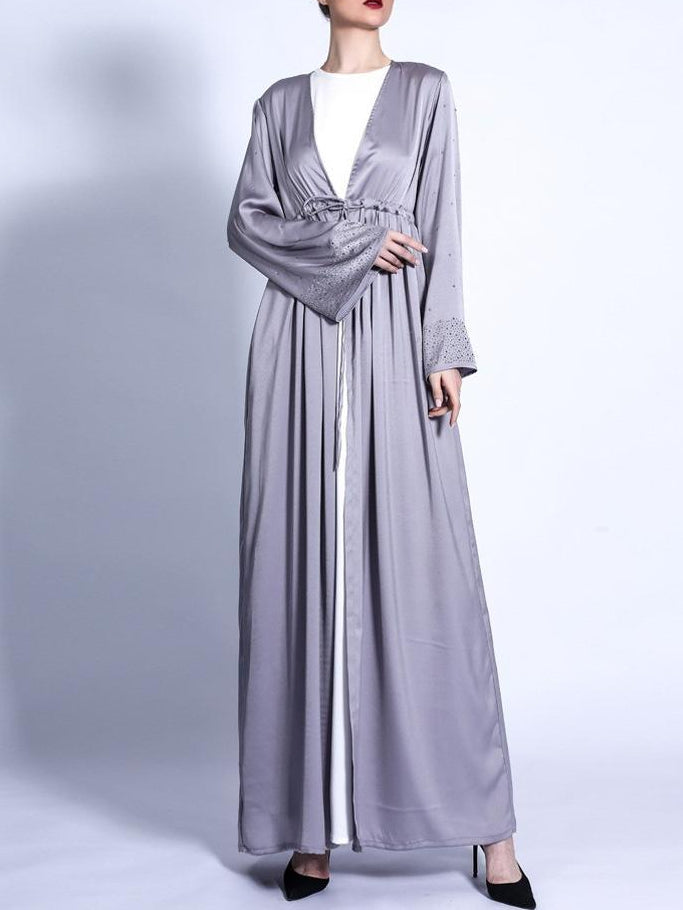 Plain Drawstring Robe