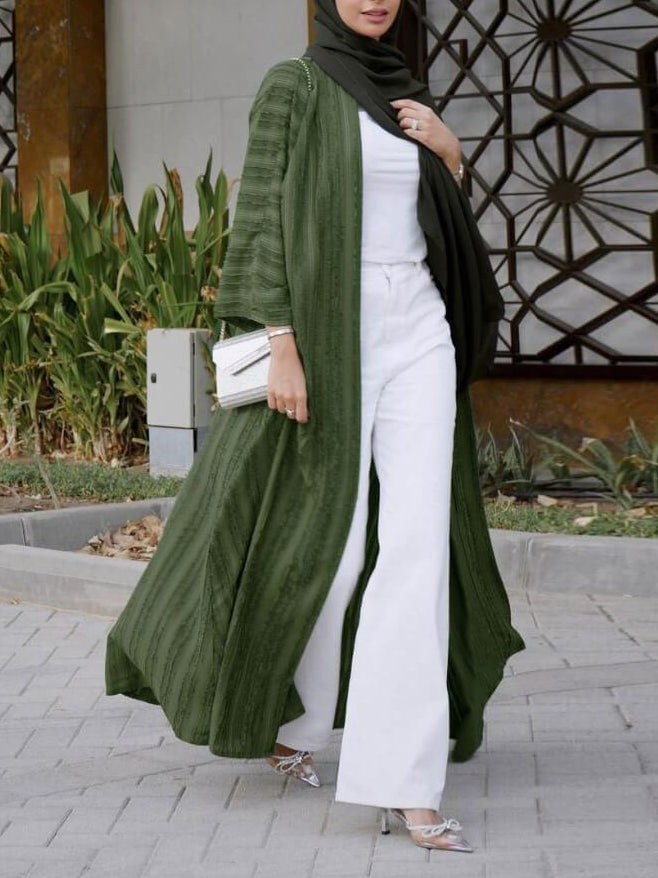 Women's Retro Cardigan Knitted robe