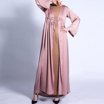 Plain Drawstring Robe