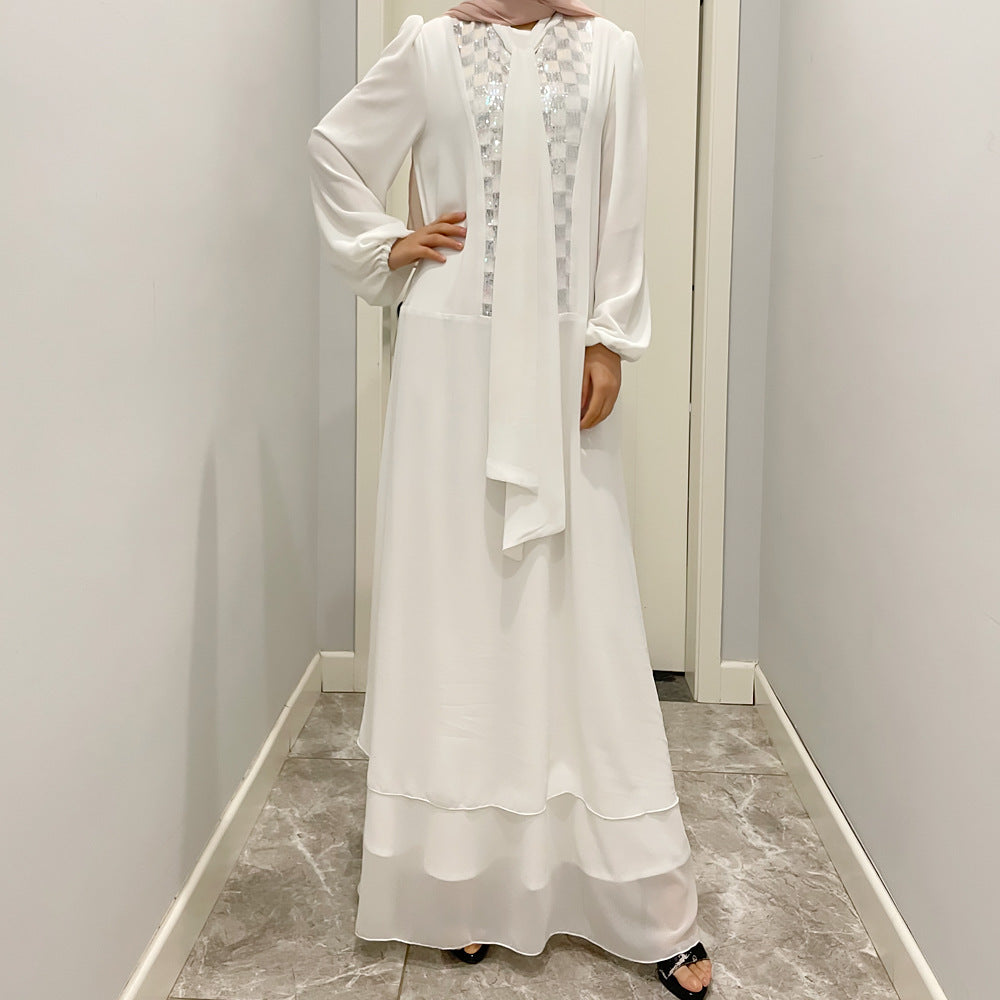 Women's Sequin Plain Dress