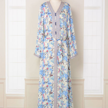 Women's Print Comfort Jalabiya Dress