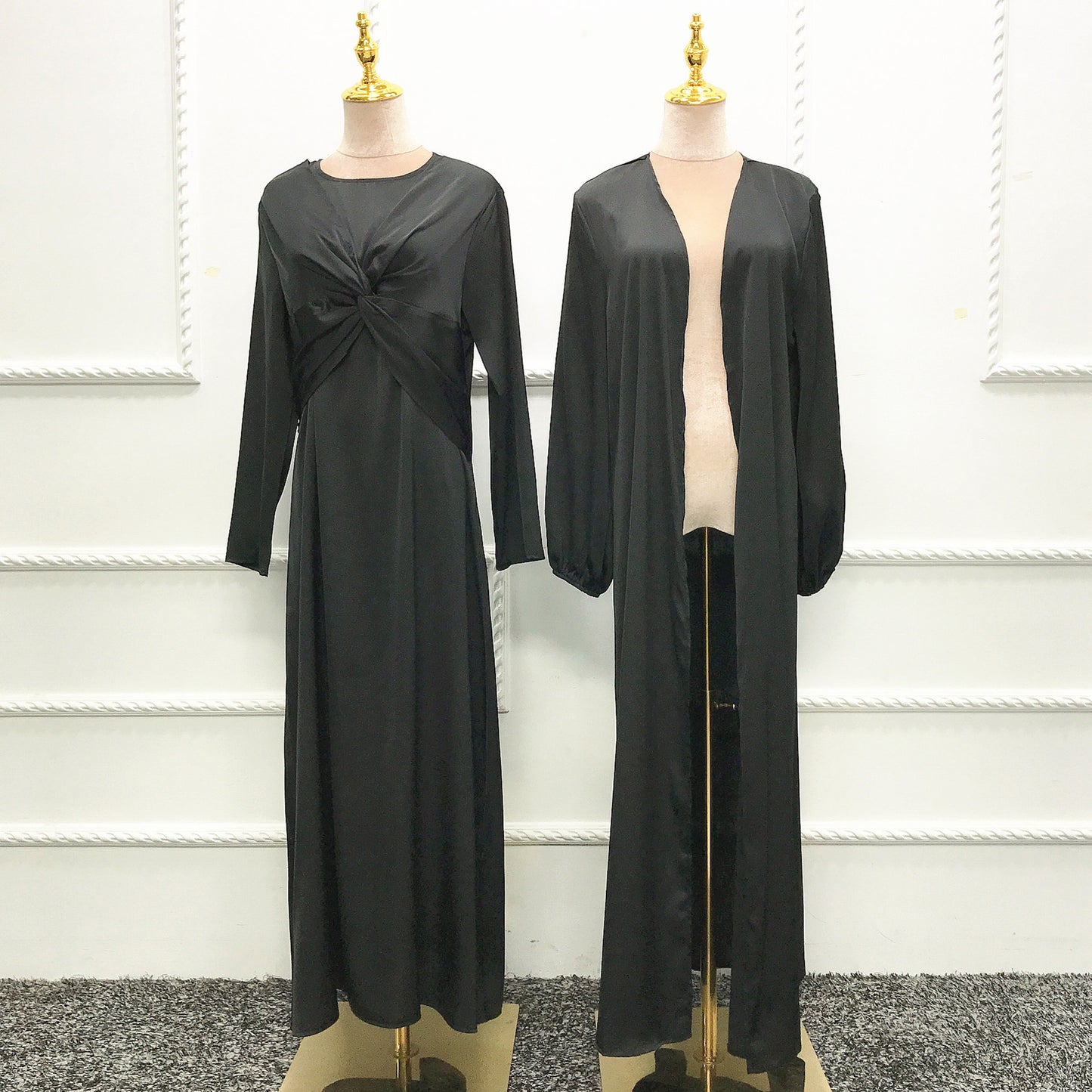 Ensembles deux pièces avec robe unie