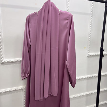 Muslim Plain Abaya Dress For Women