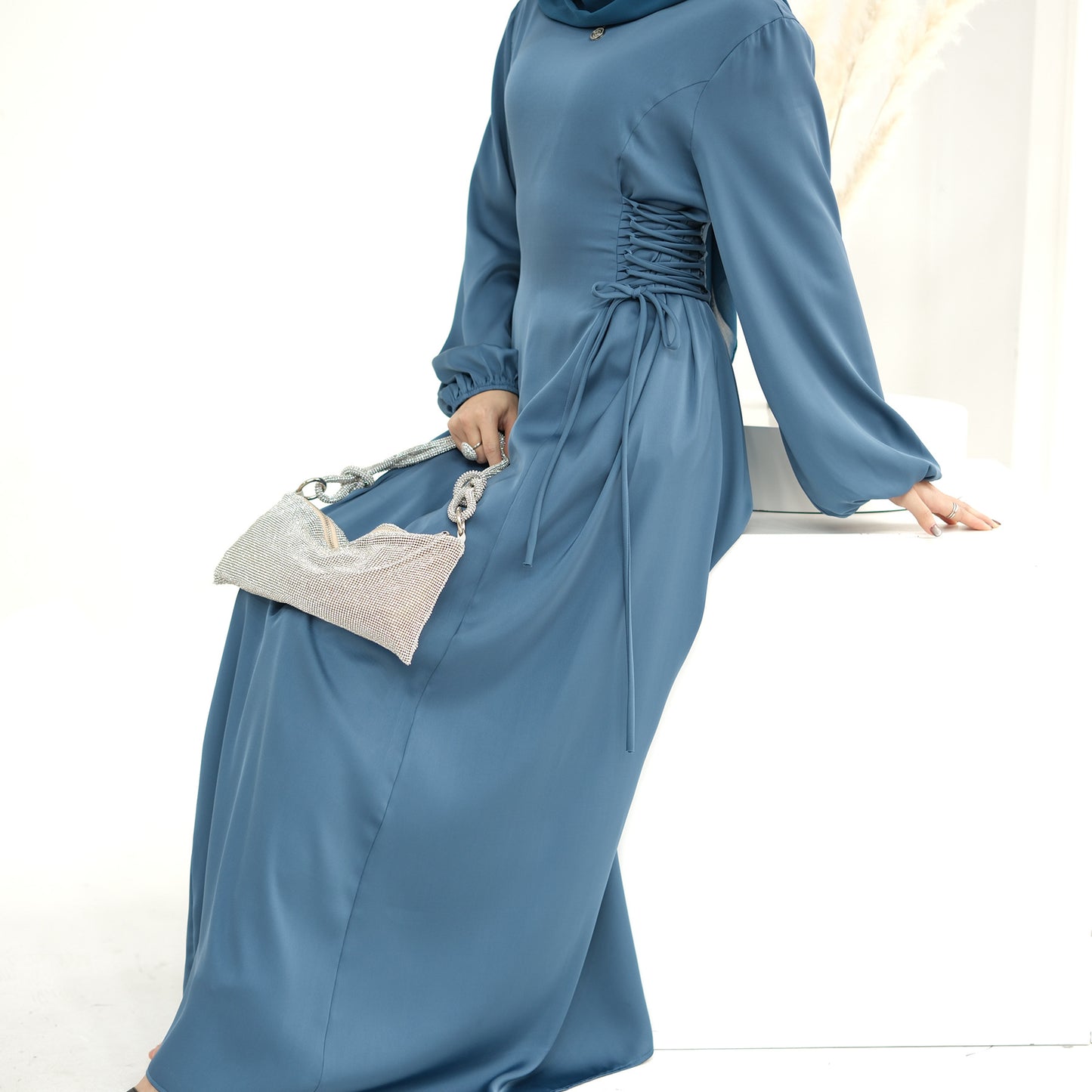 Women's Plain Abaya Dress